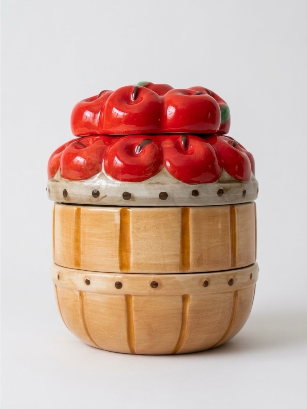 10 Strawberry Street Harvest Apple Basket Stacking Measuring Cups Sunshine Farms
